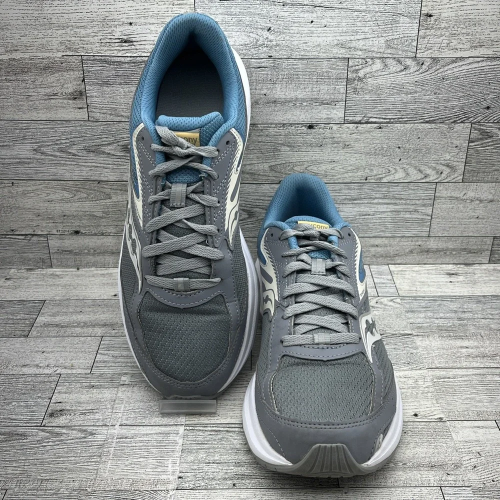 Saucony Cohesion 17 Gray Blue‎ Running Shoes S10943-102 Women Size 9.5